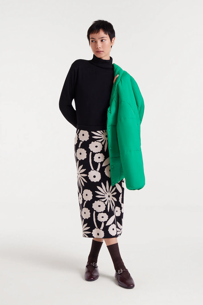 MAGLIA LUPETTO NERA COMPANIA FANTASTICA