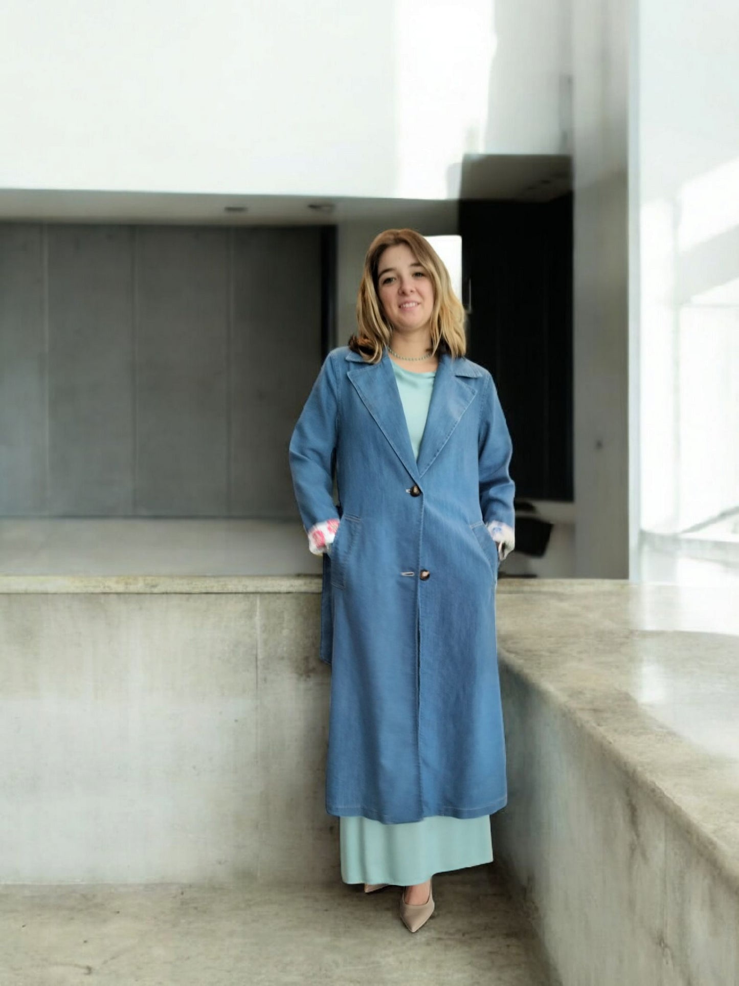 TRENCH CHAMBRAY WÚSIDE