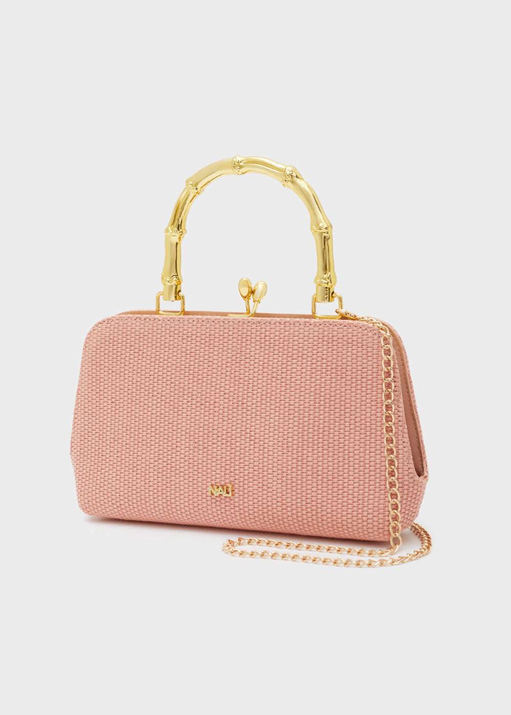 BORSA TESSUTO CORALLO NALÌ