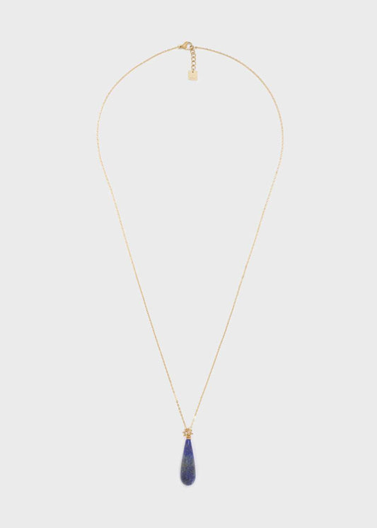COLLANA JUNE ACC.INO.ORO PIETRA BLU NALÌ