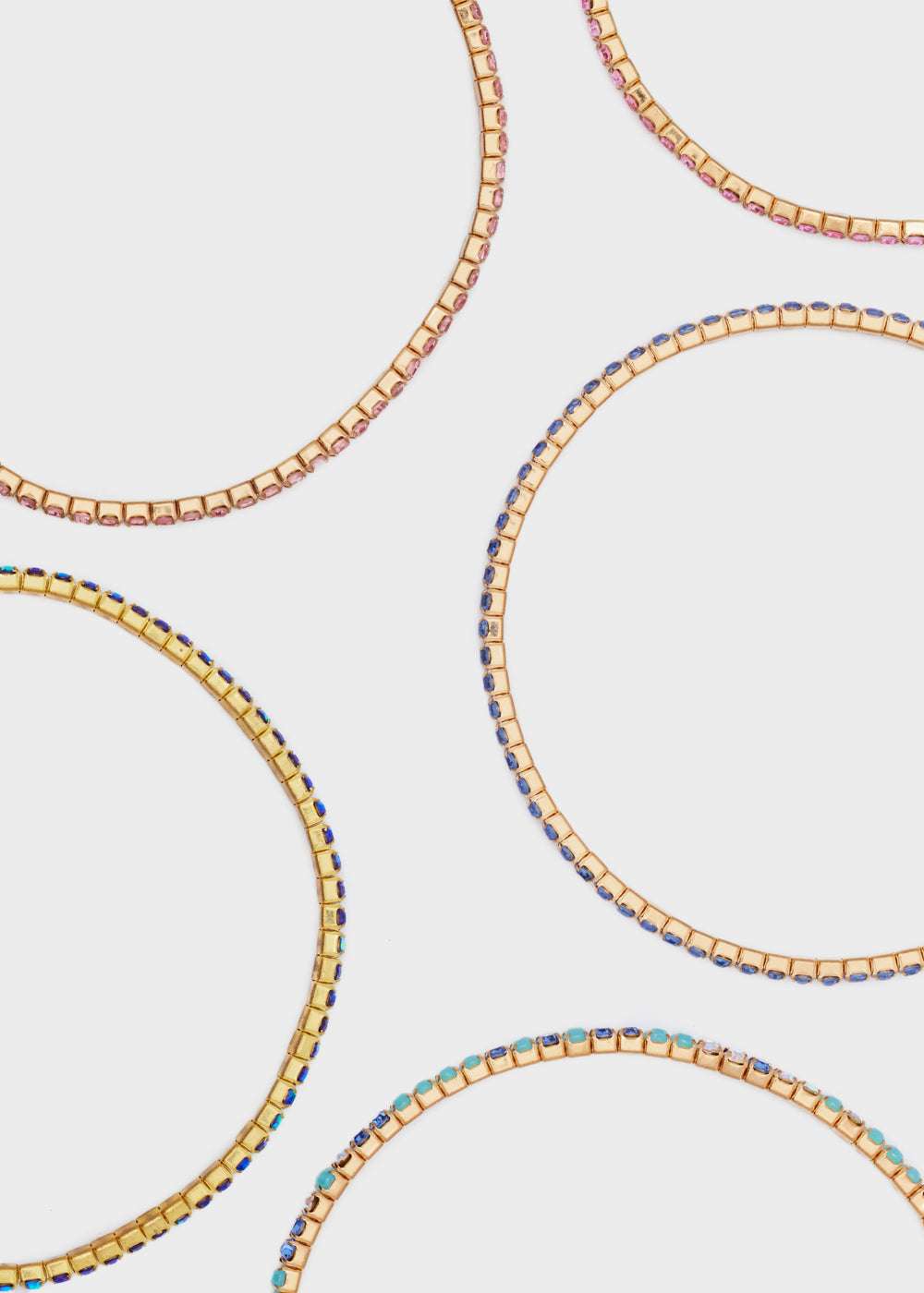 SET BRACCIALI LILY ELASTIC ROSA/BLU NALÌ