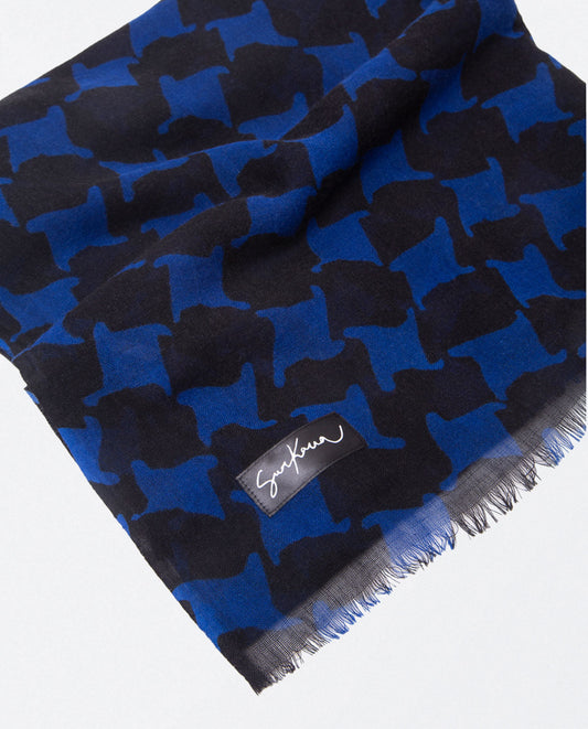 SCIARPA ROMBI BICOLORE SURKANA