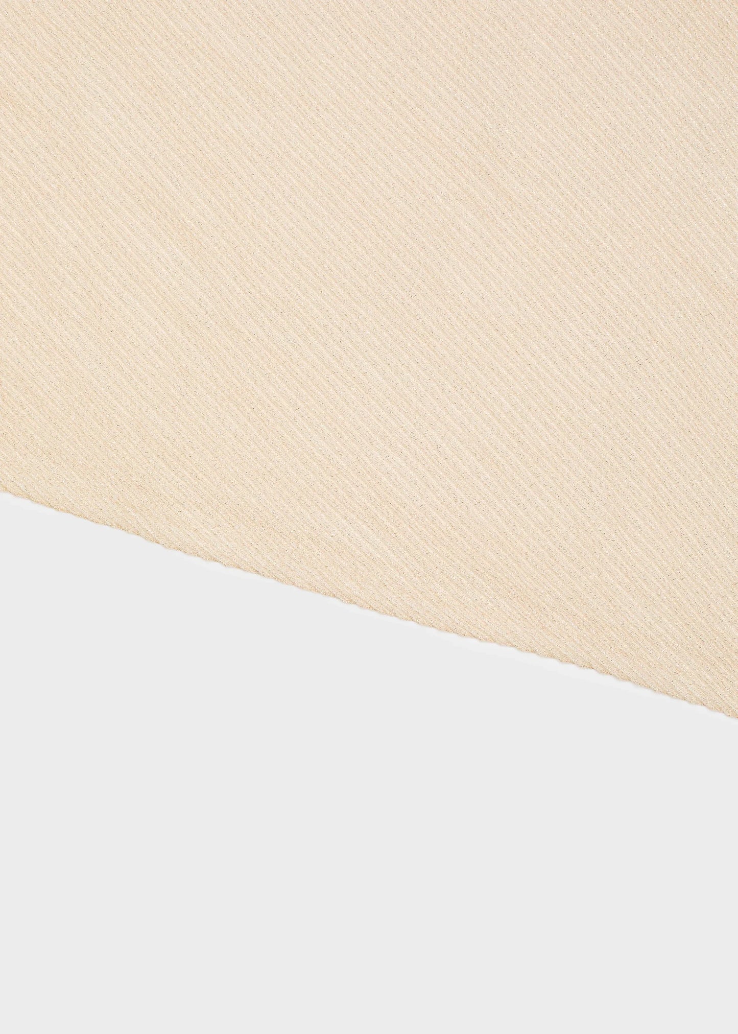 FOULARD MYRA PLISSE' LUREX BEIGE NALÍ