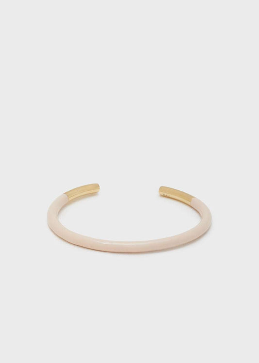 BRACCIALE ECHO ACC.INOS. SMALTATO ROSA NALÌ