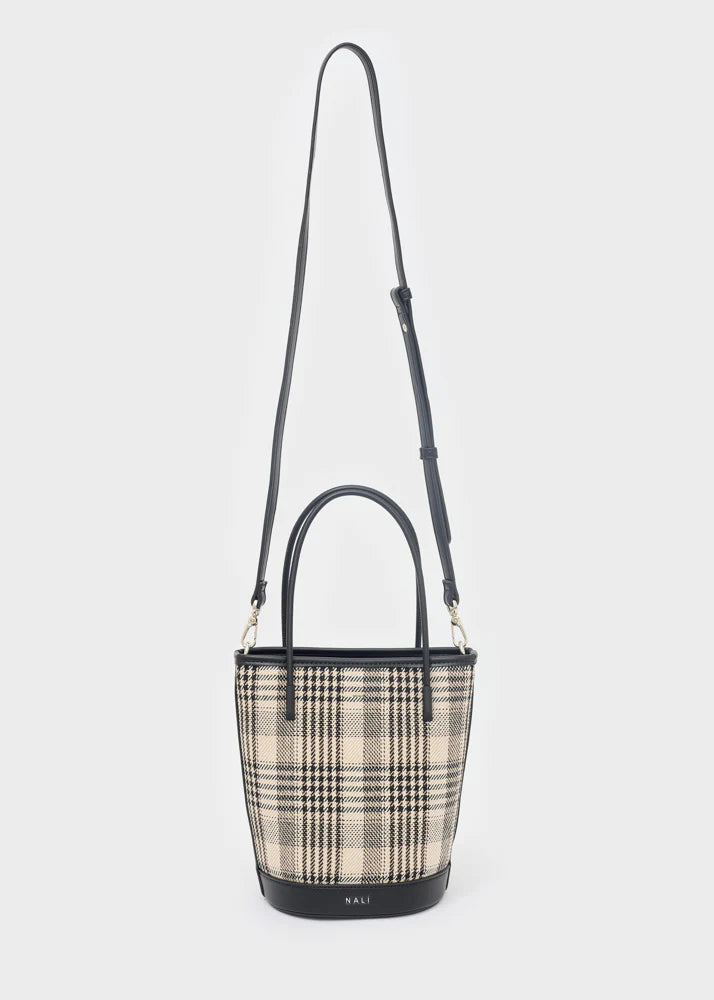 BORSA KASIA BUCKET A MANO NERO NALÌ