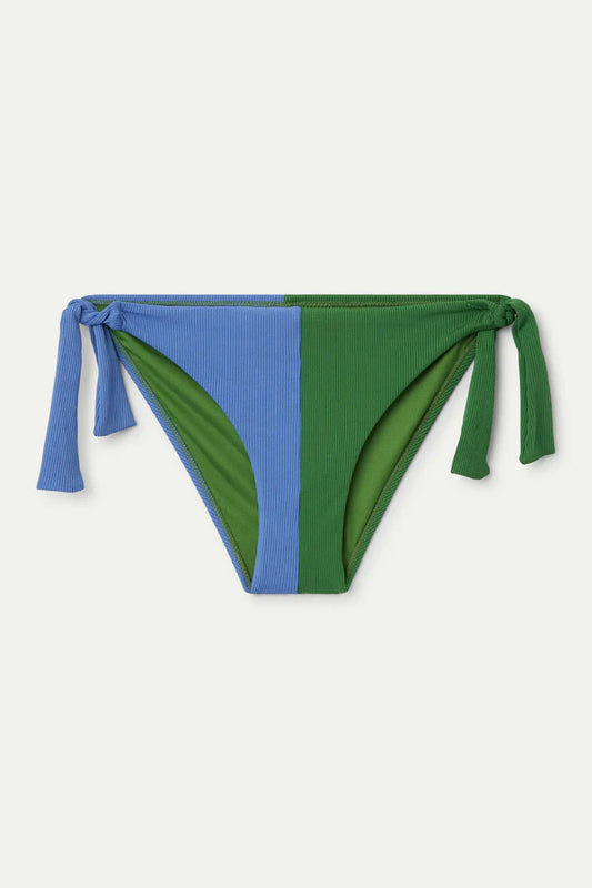 SLIP BIKINI BICOLORE VERDE BLUE COMPANIA FANTASTICA