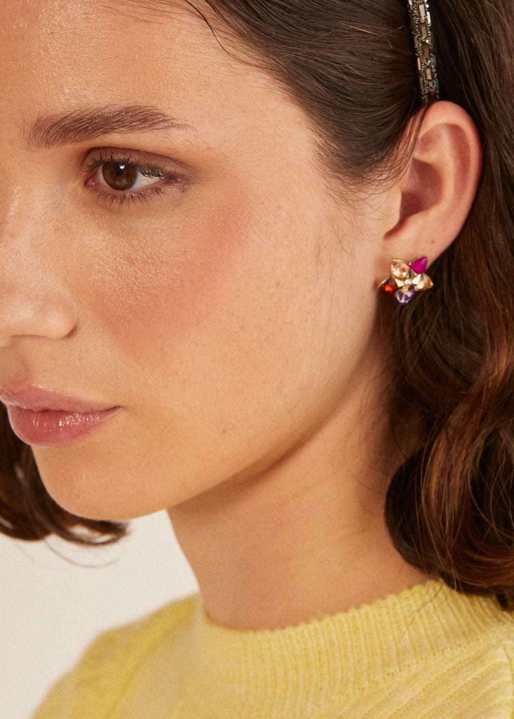 ORECCHINI STARRY LOBO PIETRE LILLA/VIOLA NALÌ