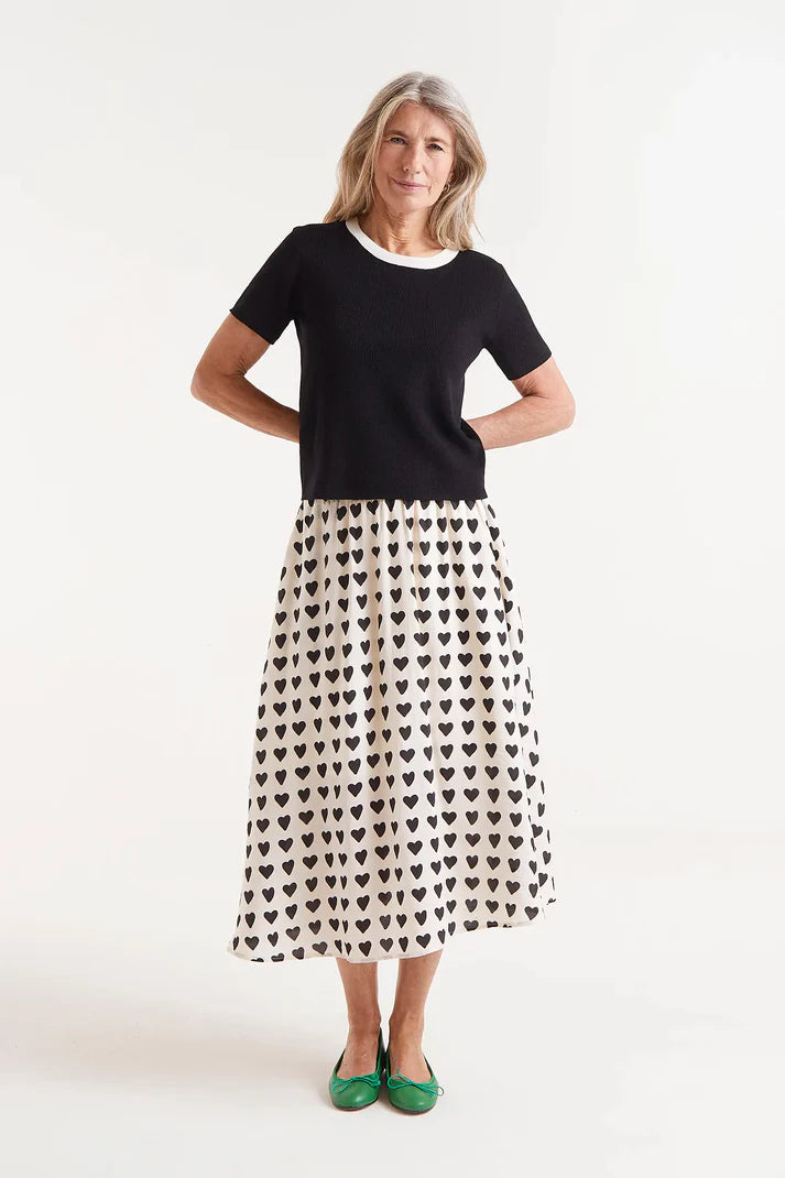 MAGLIA MANICA CORTA NERA COMPANIA FANTASTICA