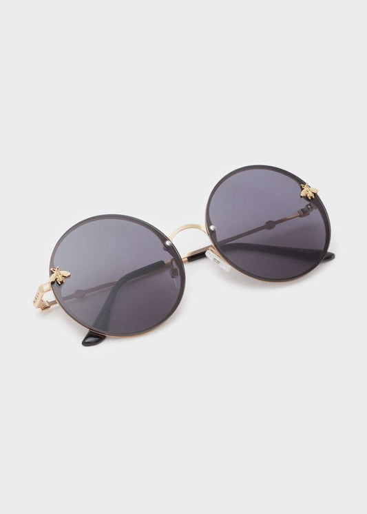 OCCHIALI BEE TONDI NERI