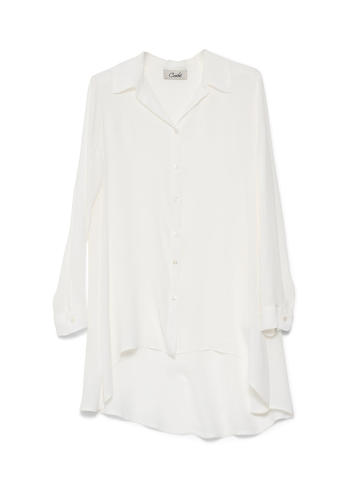 CAMICIA CREPON CROCHÈ
