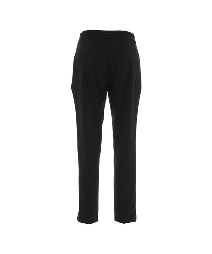 PANTALONE A SIGARETTA NERO KAOS