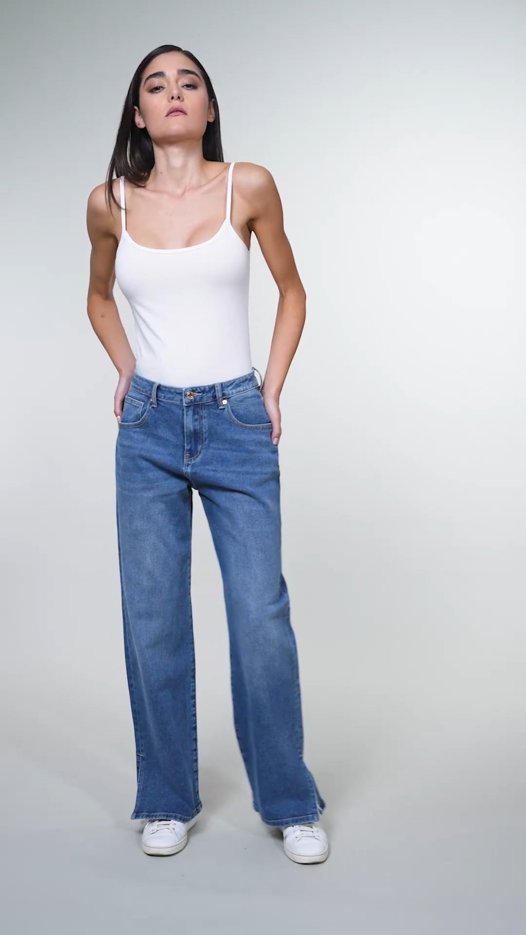 JEANS WHITE WISE WW19311