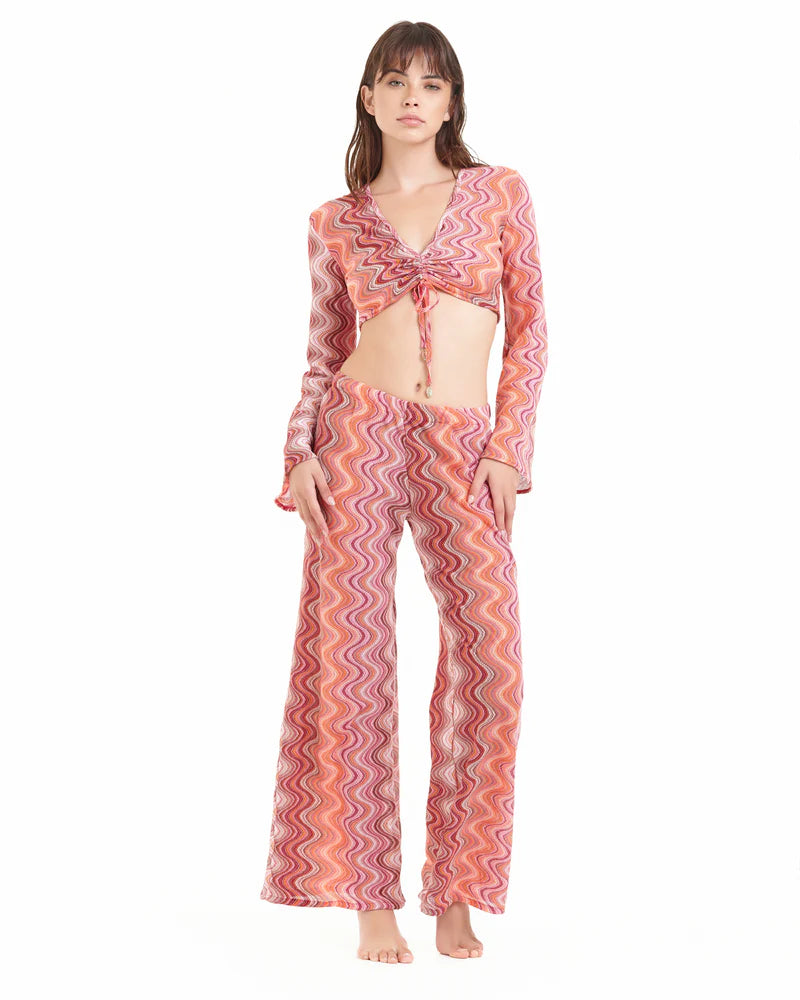 Fluid rosa - Pantalone COTEAZUR