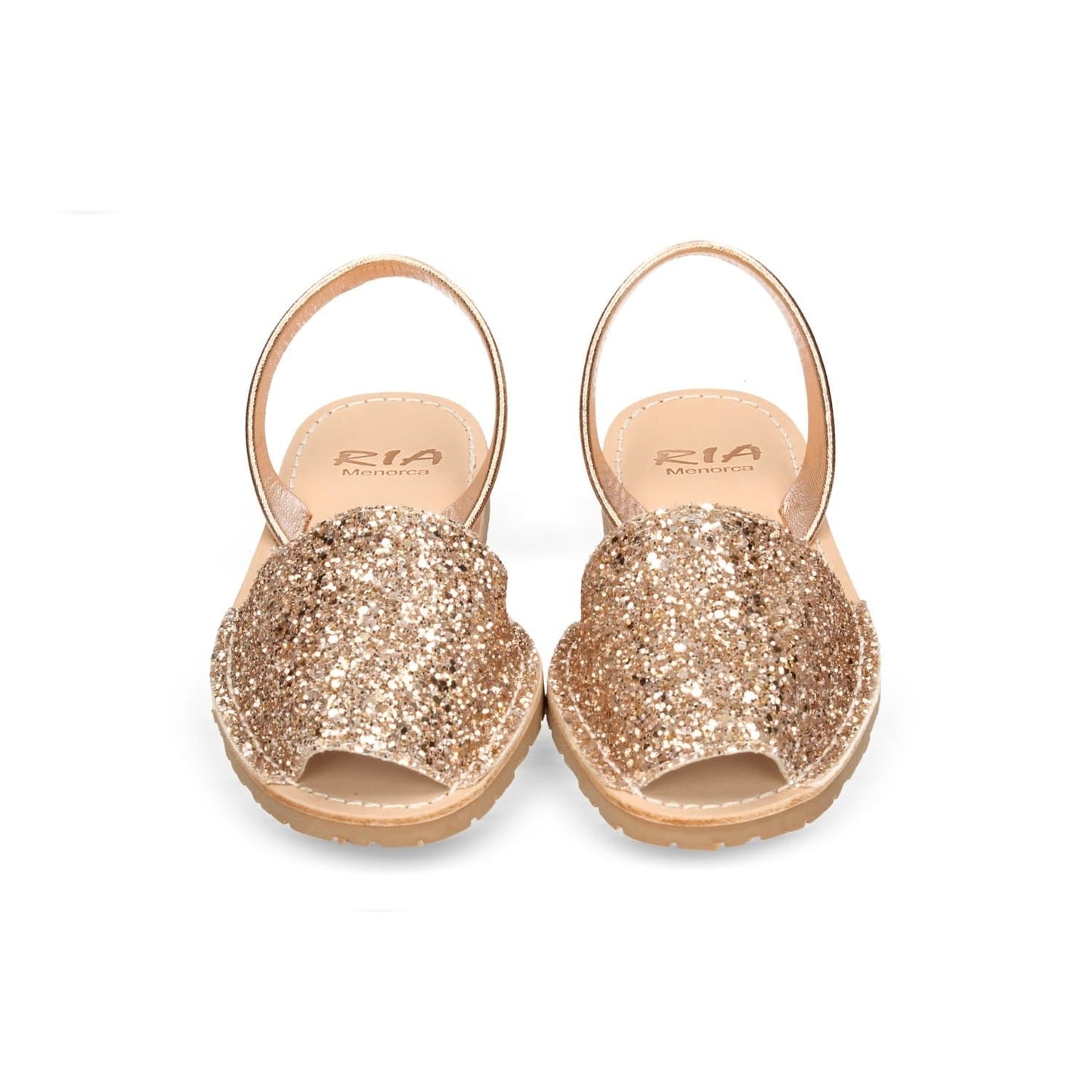 SANDALI MINORCHINI DA DONNA MARBELLA GLITTER PEACH RIA