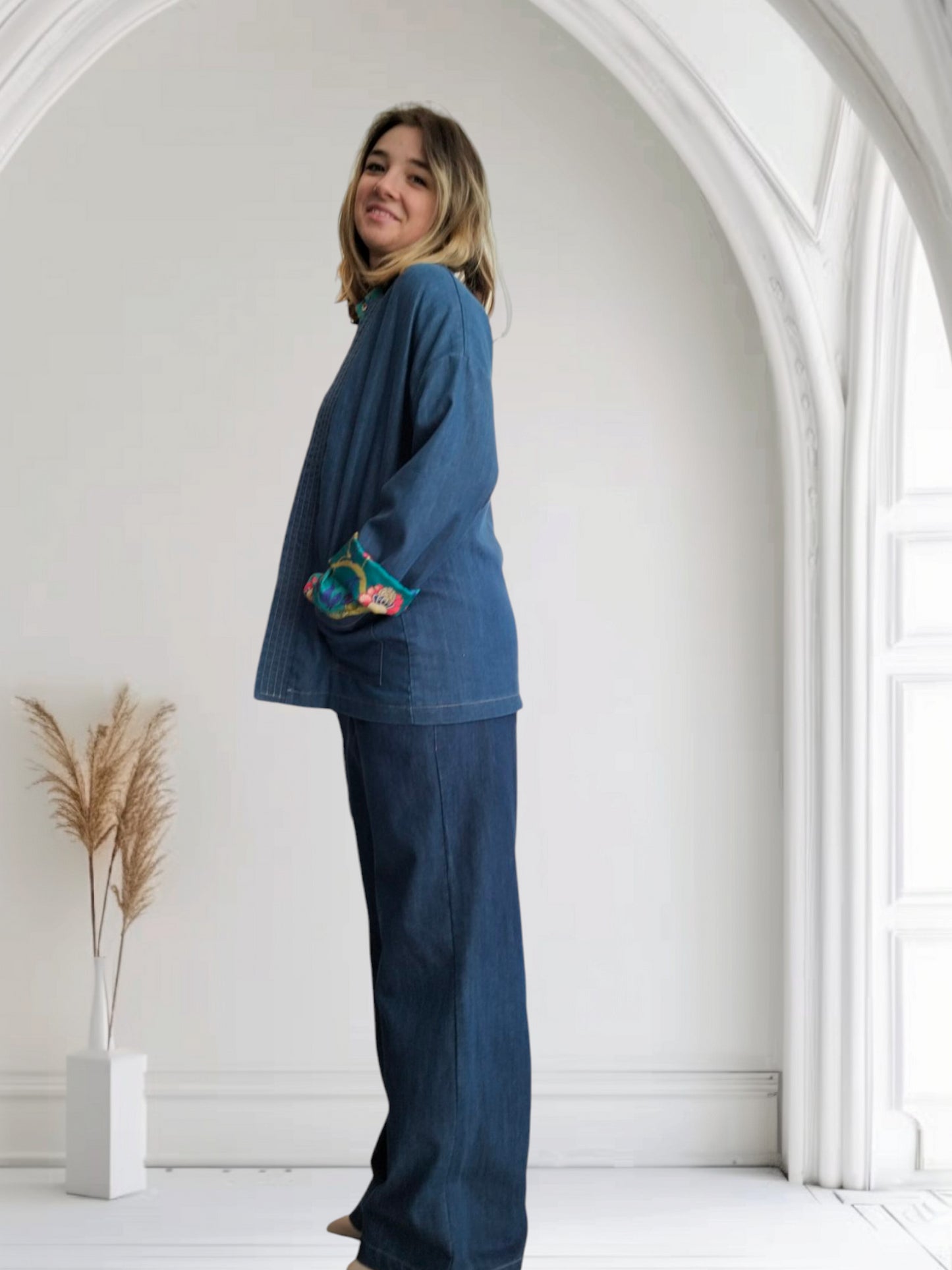 KIMONO CHAMBRAY WÚSIDE