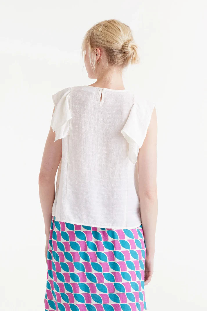 TOP BIANCO VOLANT COMPANIA FANTASTICA