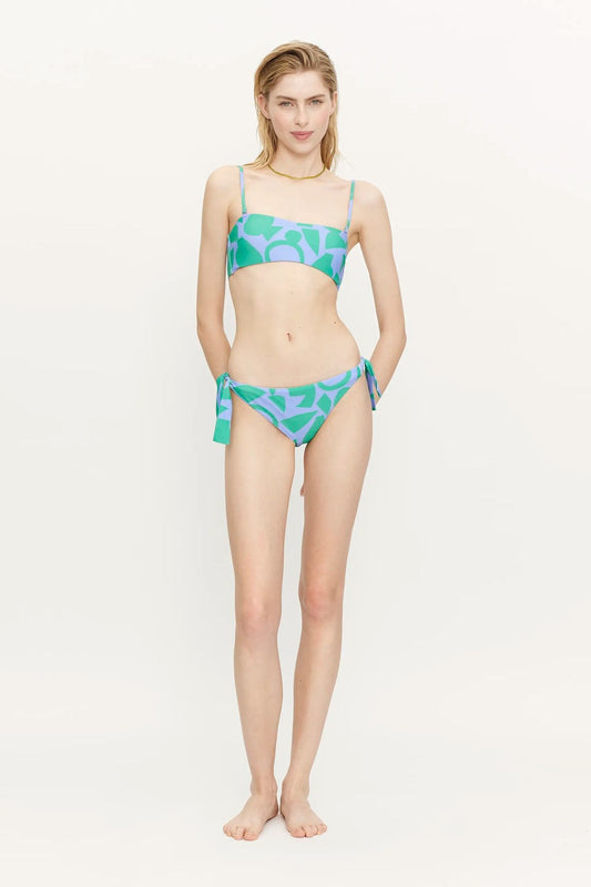 BIKINI STAMPA AFRIC VERDE VIOLA COMPANIA FANTASTICA