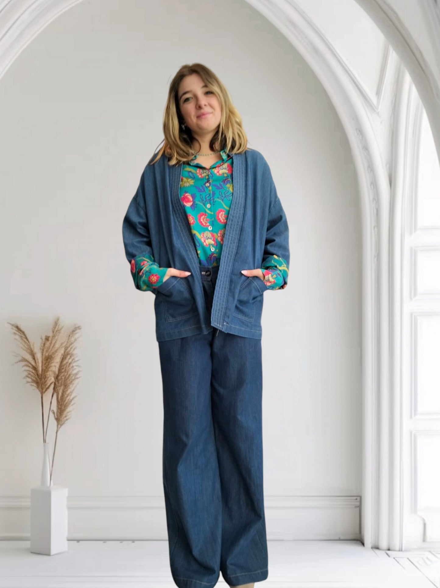 KIMONO CHAMBRAY WÚSIDE