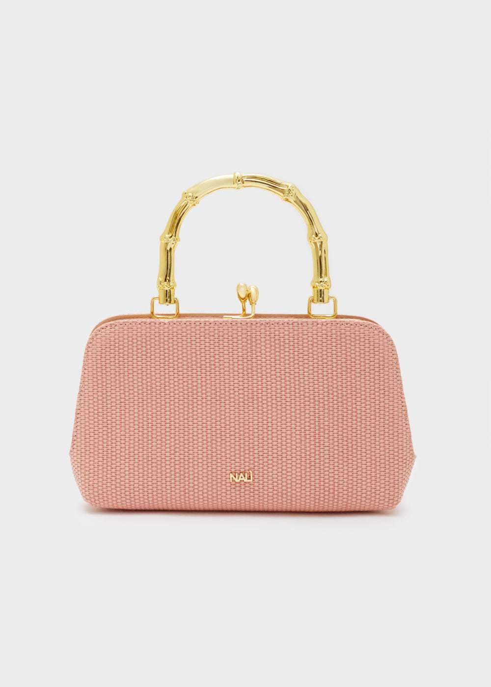 BORSA TESSUTO CORALLO NALÌ