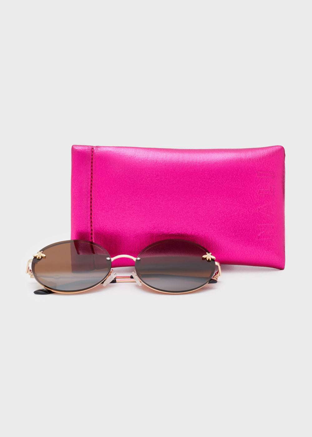 OCCHIALI BEE TONDI MARRONI NALÌ