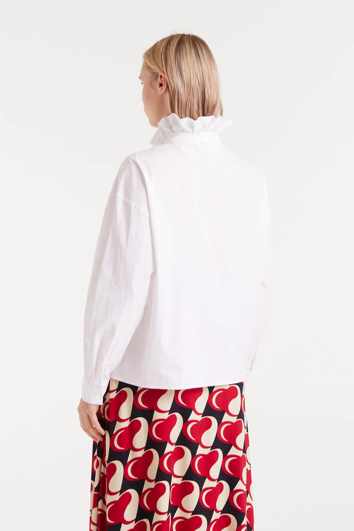 CAMICIA VOLANT BIANCA COMPANIA FANTASTICA