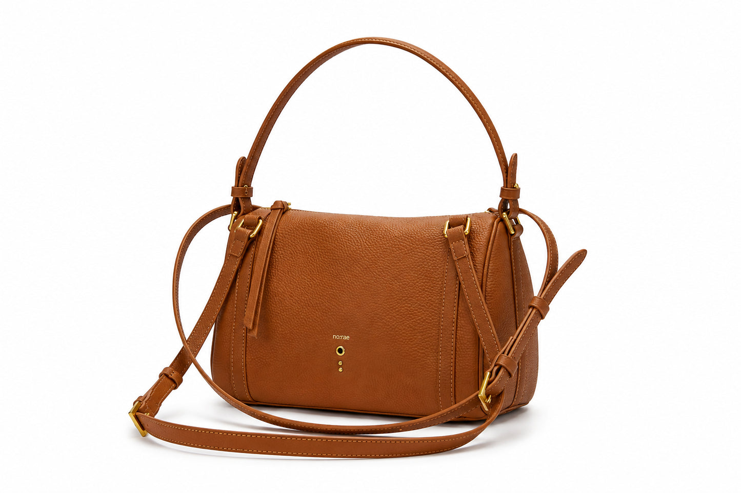BORSA INDIANA BIG SHOULDER MARTELLATO TOBACCO NO:RAE