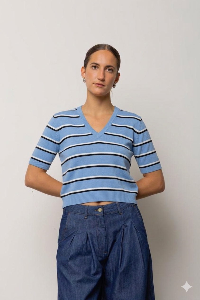 Maglia a Righe Kaos Jeans