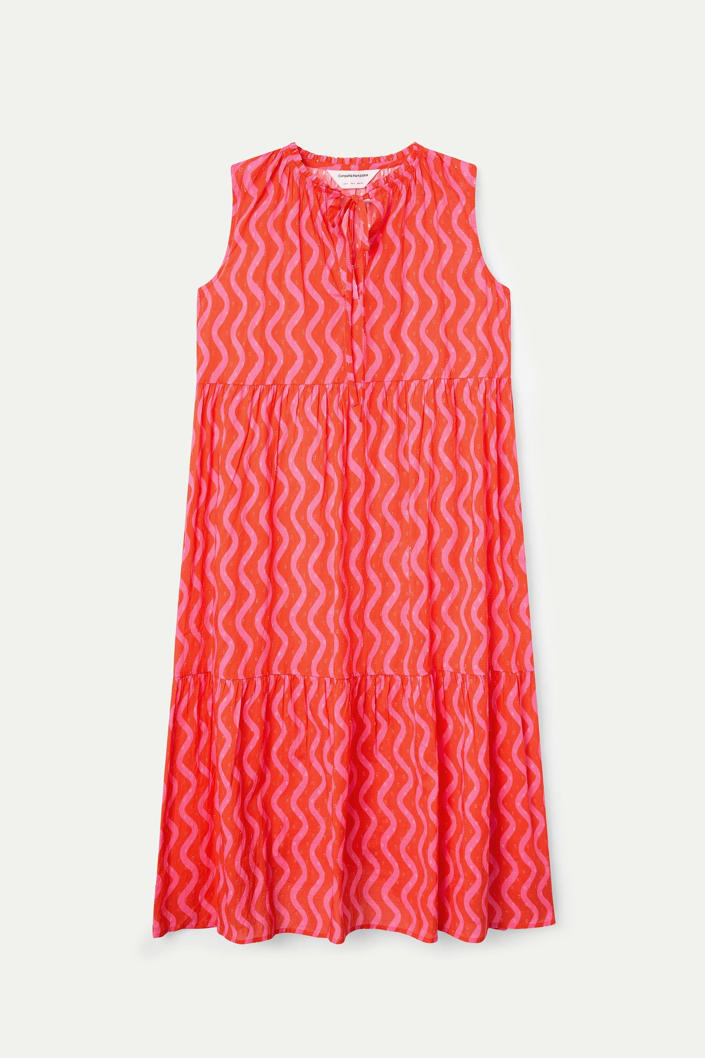 VESTITO PRENDISOLE FANTASIA WAWE RED & PINK COMPANIA FANTASTICA