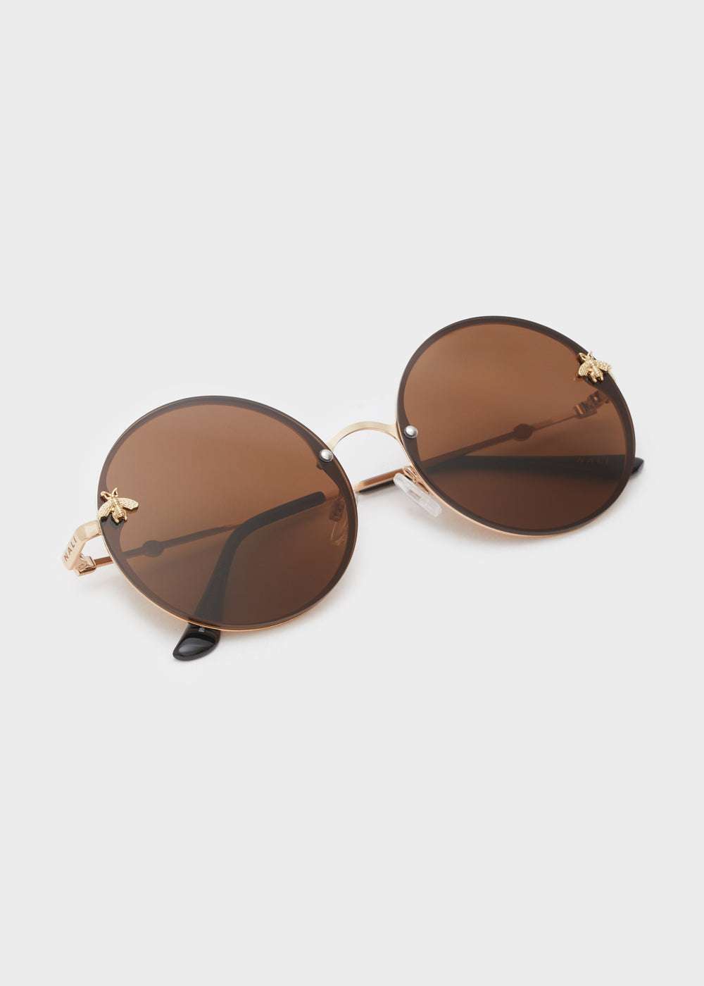 OCCHIALI BEE TONDI MARRONI NALÌ