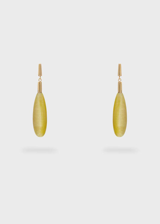 ORECCHINI IVANA PENDENTI OPAL CARAMEL NALÌ