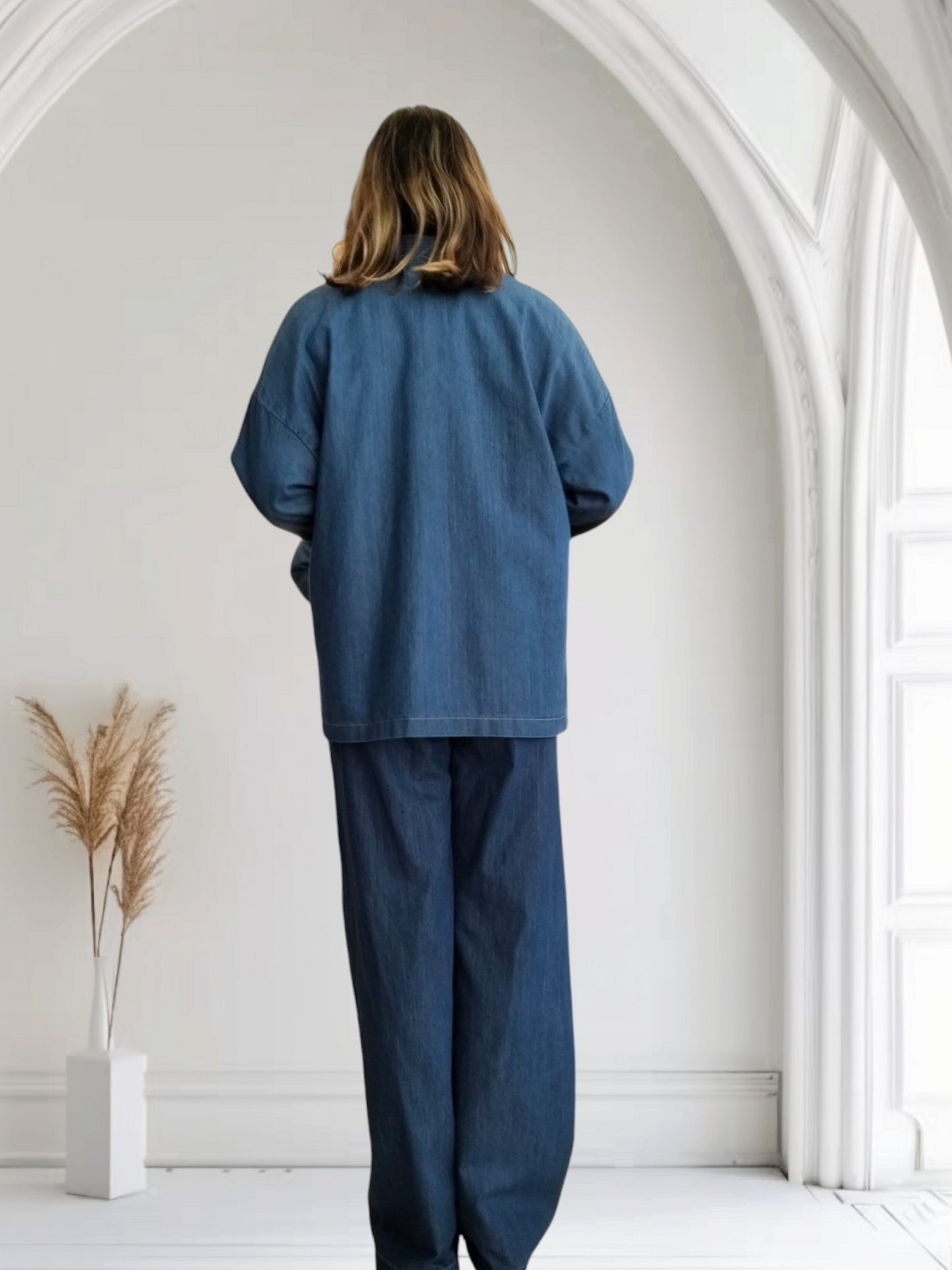 KIMONO CHAMBRAY WÚSIDE