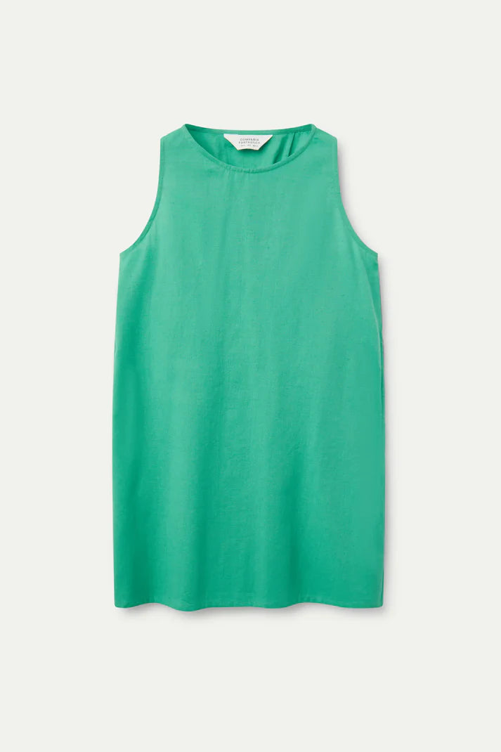 ABITO CORTO COTONE VERDE COMPANIA FANTASTICA