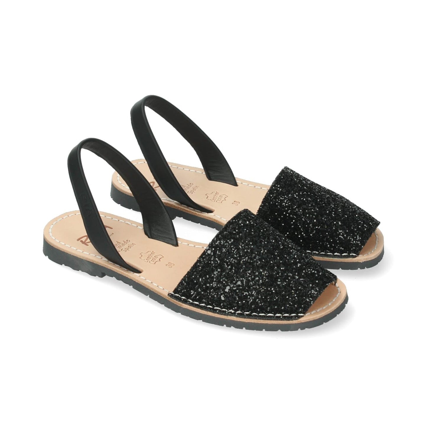 SANDALI MINORCHINI DA DONNA MARBELLA GLITTER PEACH RIA