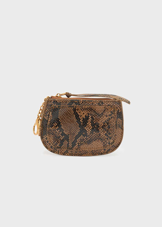 COLLANA LEX LUNGA PENDENTE RESINA MARRONE NALÍ