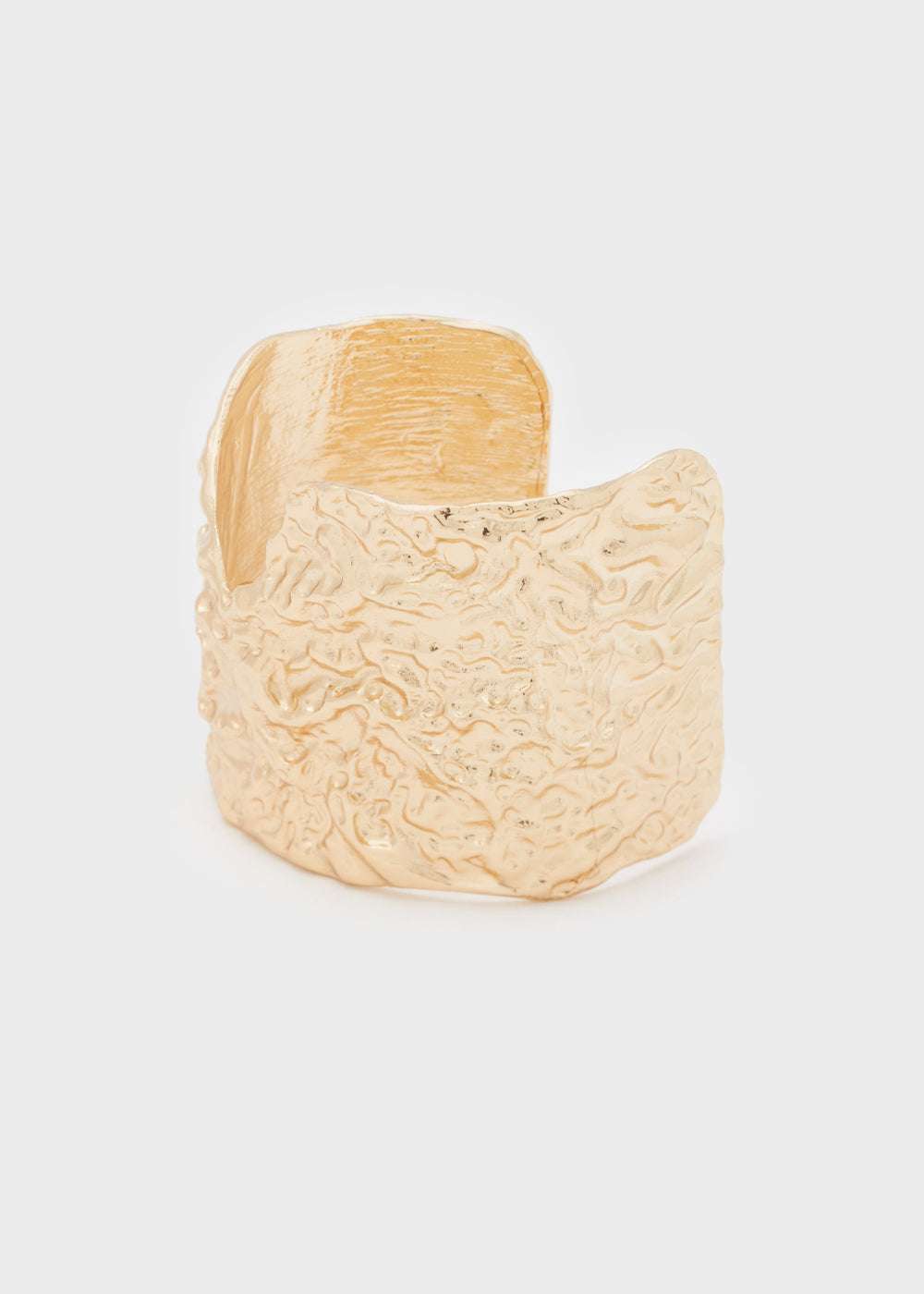 BRACCIALE VANA RIGIDO MARTELLATO ORO NALÌ