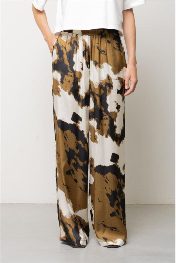 Pantalone Wide Leg "Brush Stroke" – Kaos Jeans
