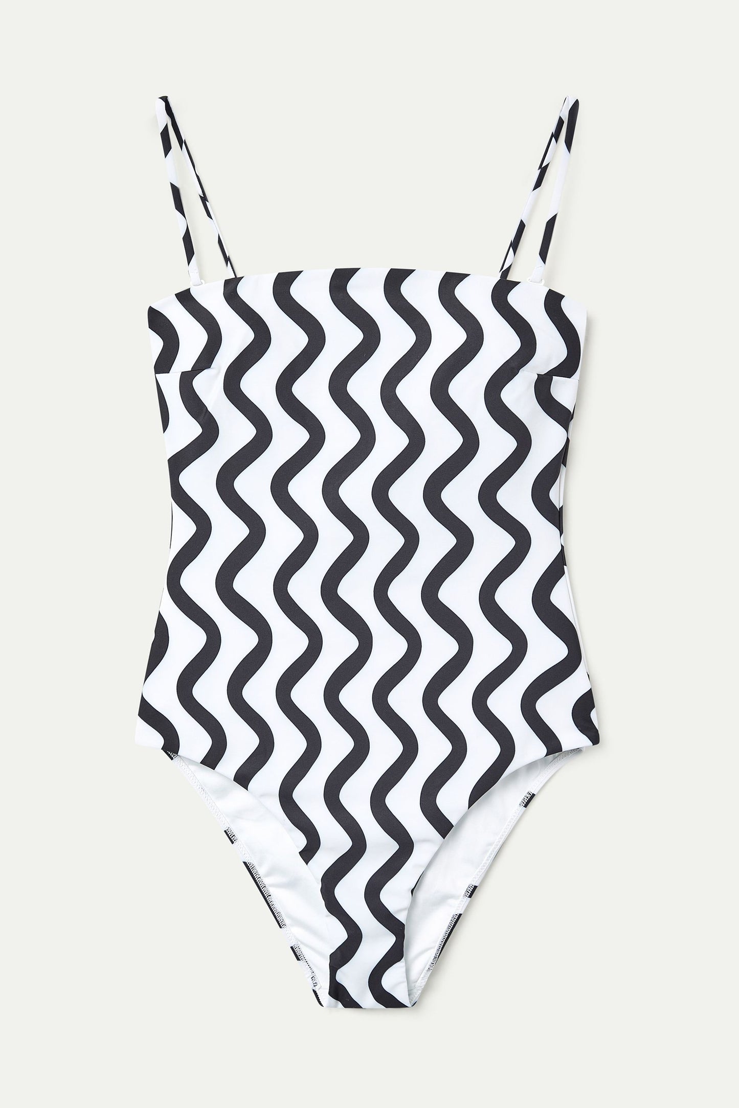 COSTUME DA BAGNO WAWE BLACK & WHITE