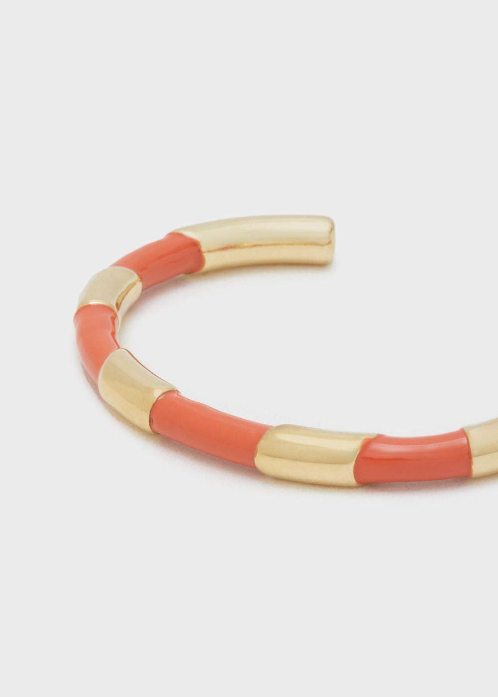 BRACCIALE CANDY ACC.INOS. SMALTATO ARANCIO NALÌ