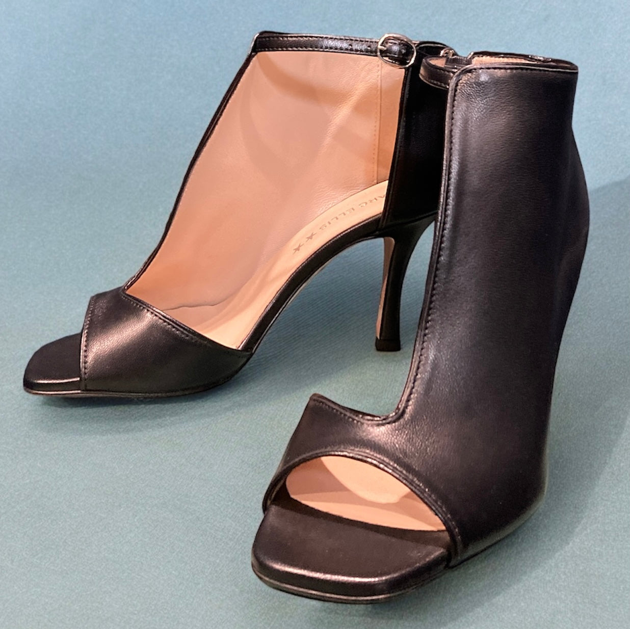 SANDALO SPUNTATO NERO MARC ELLIS