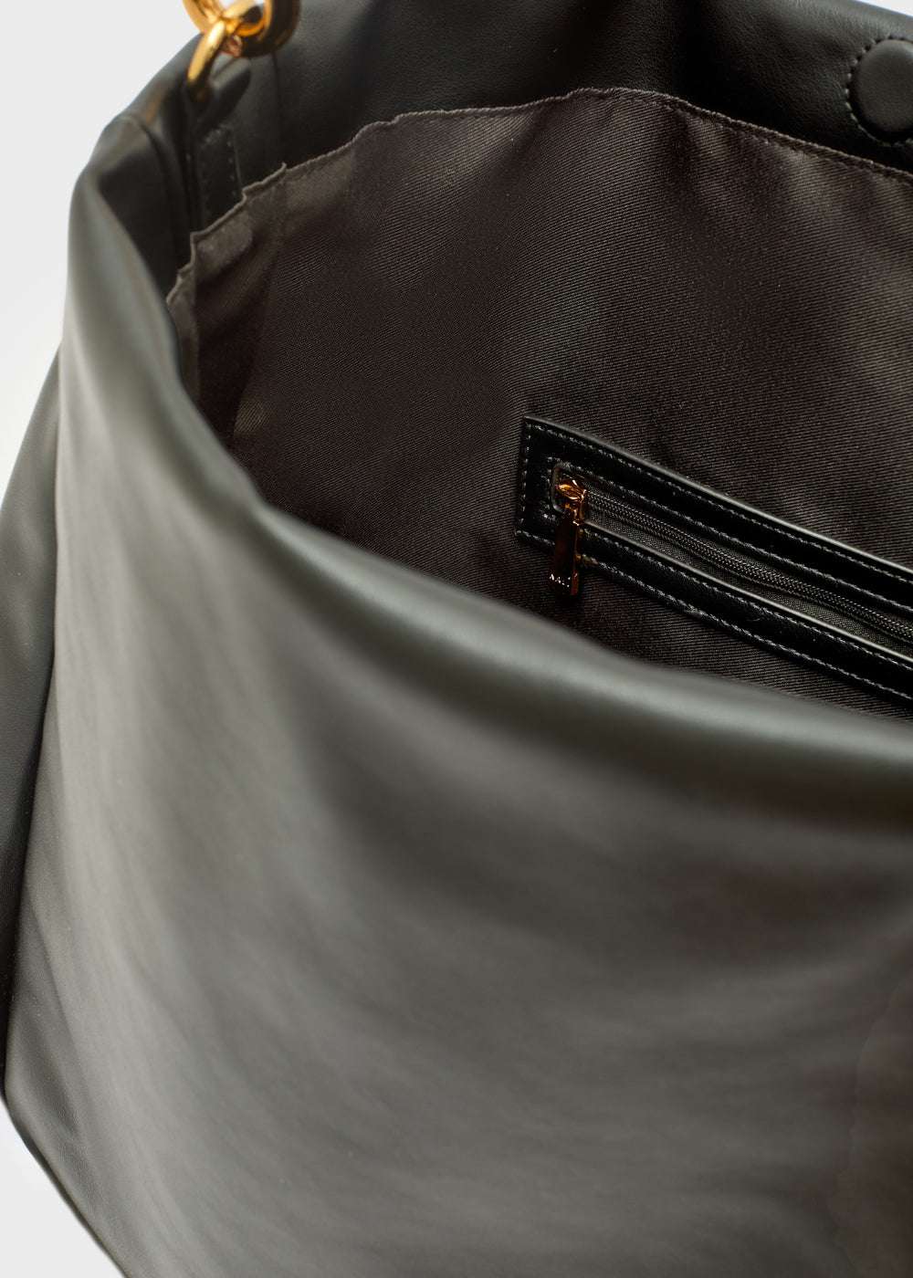 BORSA ANNIE A SPALLA MANICO METALLO NERO NALÌ