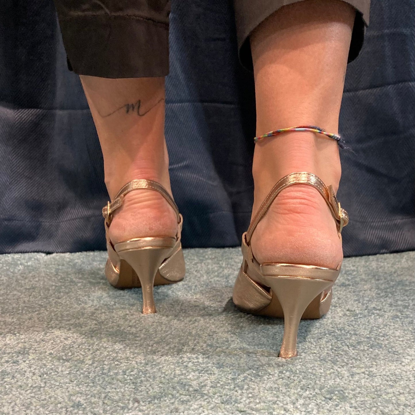 SANDALO MET ORO ROSA BRERA ARTIGIANI DI MILANO