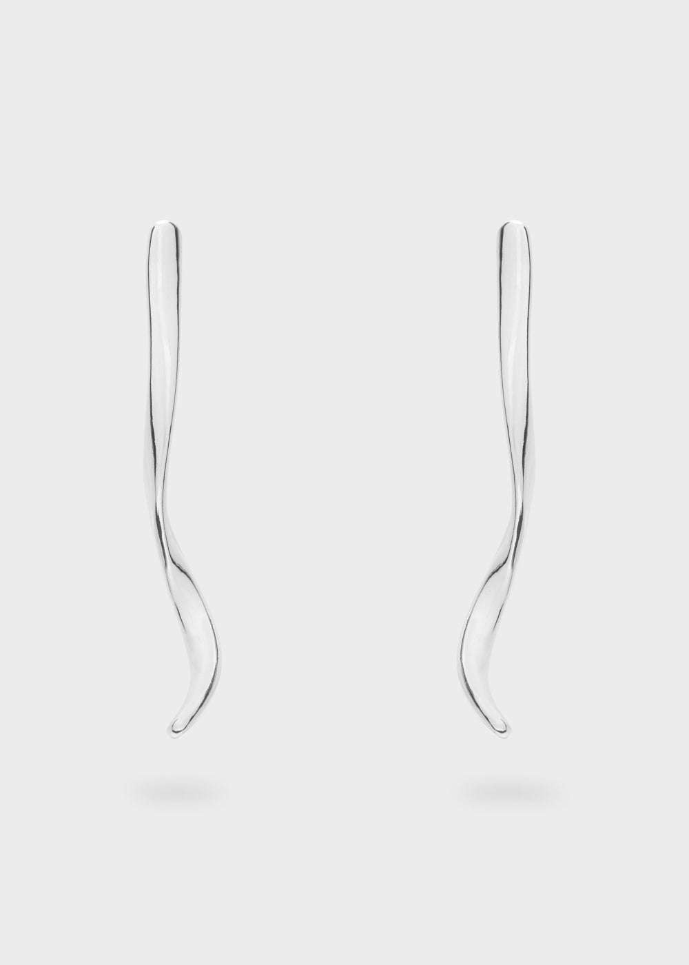 ORECCHINI REMY LUNGHI SINUOSI ARGENTO NALÌ