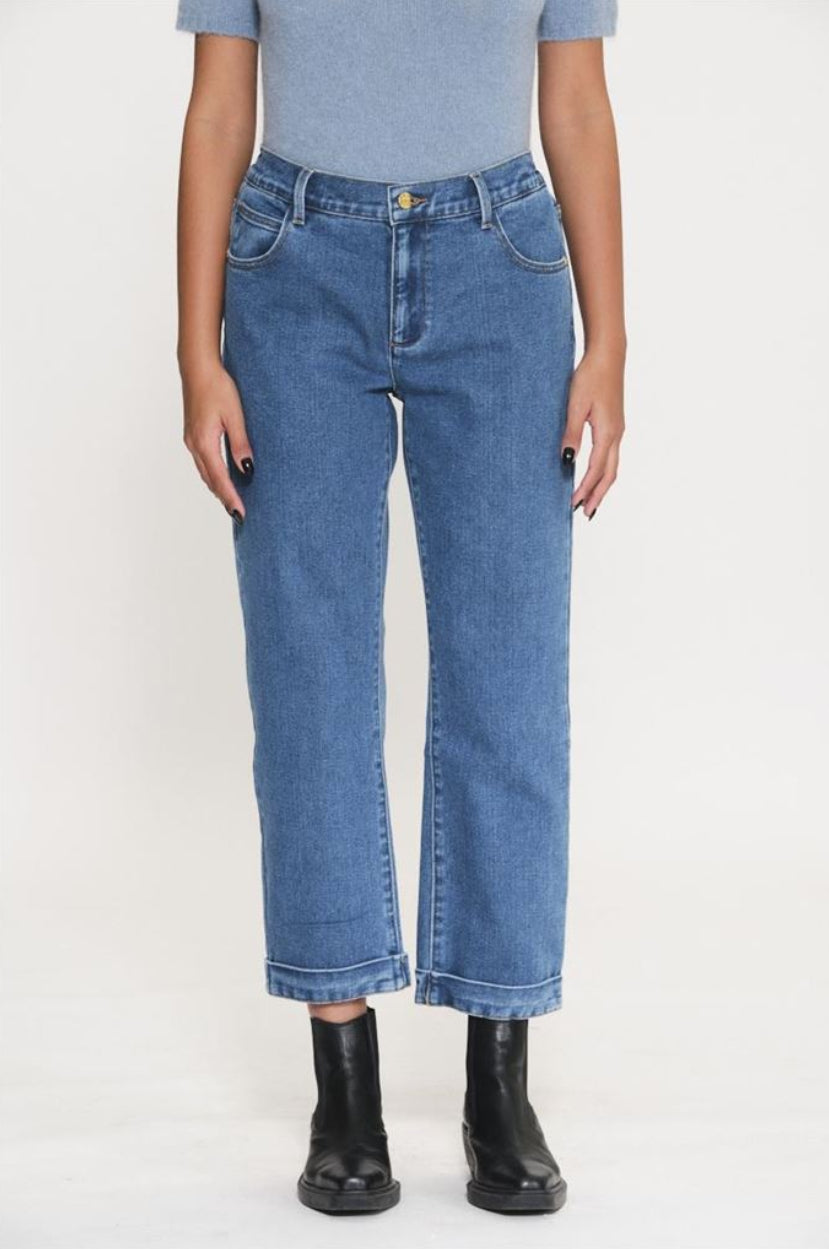 JEANS CROPPET KAOS JEANS