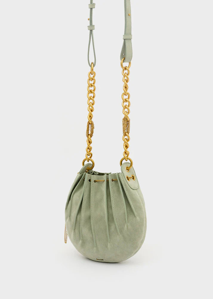 BORSA EVISSA SMALL + TRACOLLA VERDE NALÌ