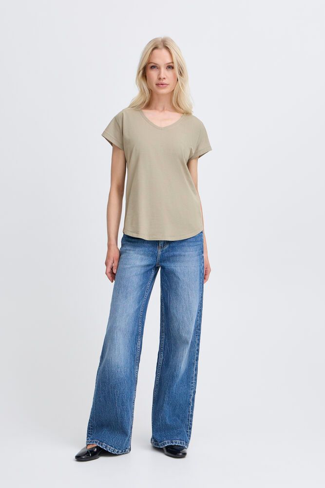 T-SHIRT SCOLLO A V BYPAMILA V TEE B.YOUNG