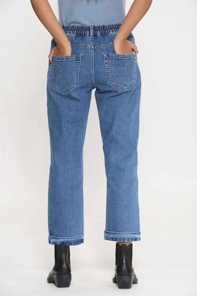 JEANS CROPPET KAOS JEANS