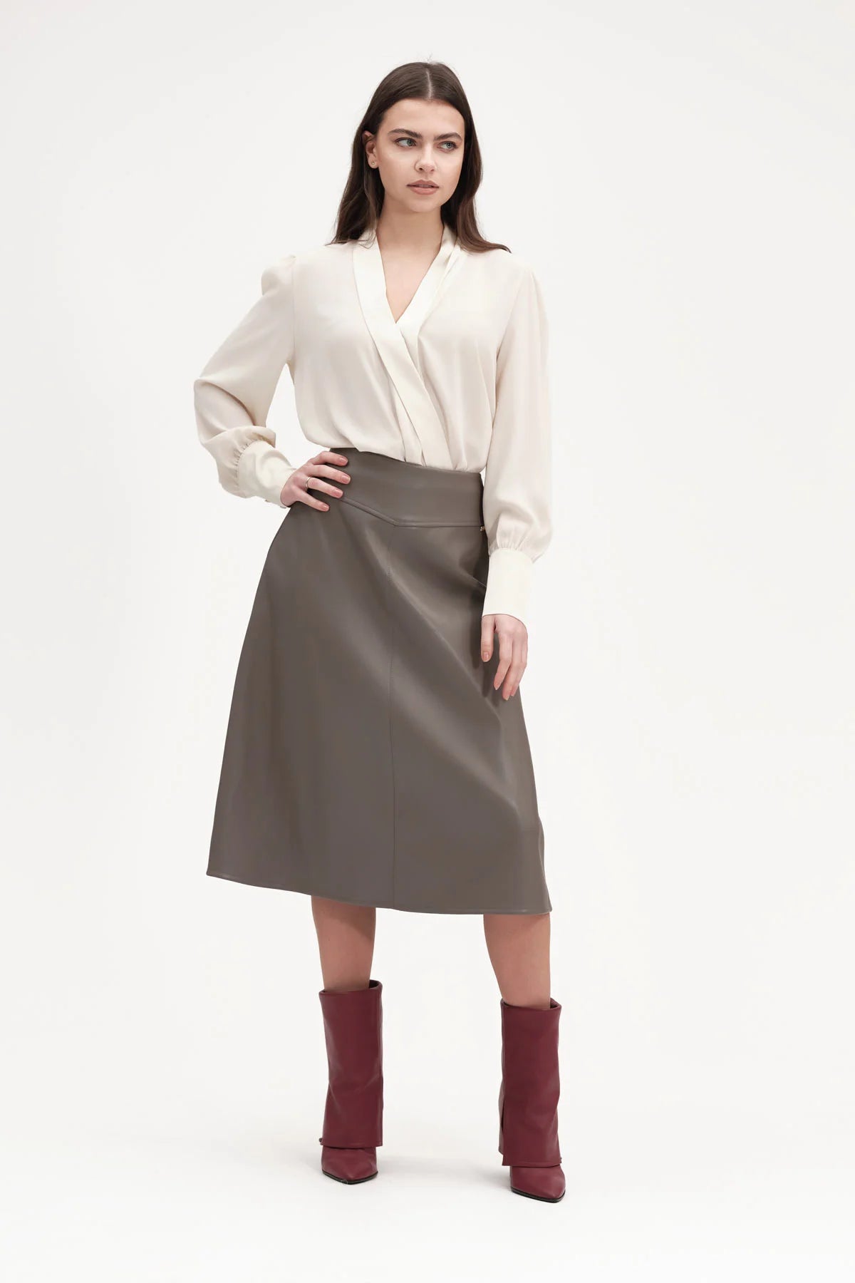 BLUSA INCROCIO WHITE WISE