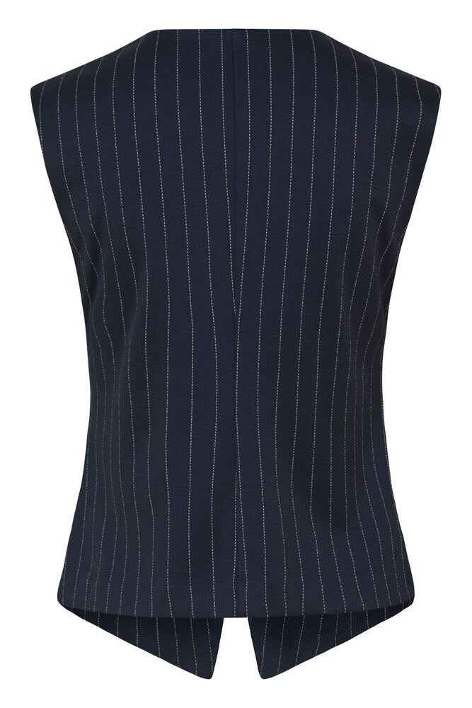 GILET GESSATO BLU BYROWAN B.YOUNG