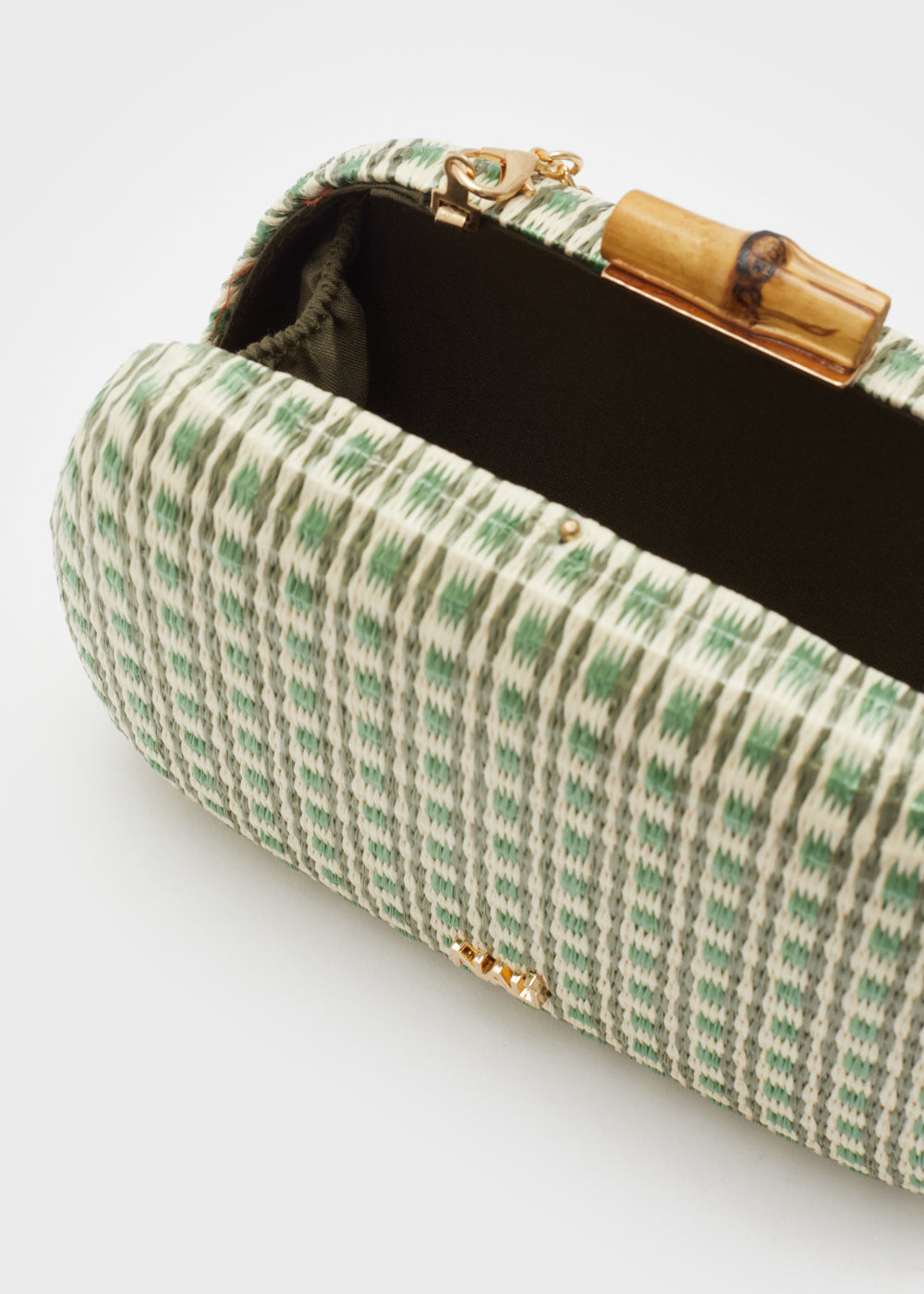 CLUTCH ELENA BAMBOO VERDE NALÌ