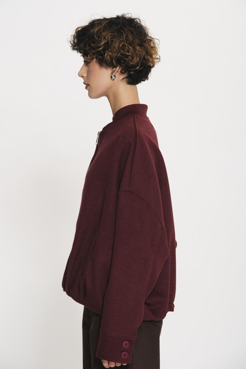 BOMBER PANNO KAOS JEANS